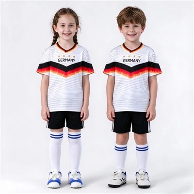 Kids' Germany Fan Football Uniform