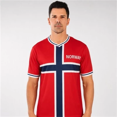 Men's Norway Fan Football Jersey
