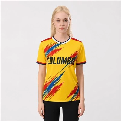 Women's Colombia Fan Football Jersey