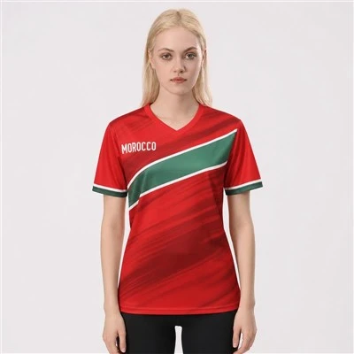 Women's Morocco Fan Football Jersey