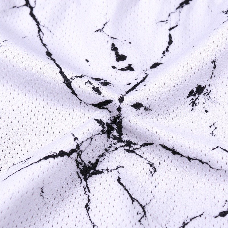 White Lightning Print Basketball Shorts best